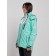 Ski jacket female, size 46, turquoise color