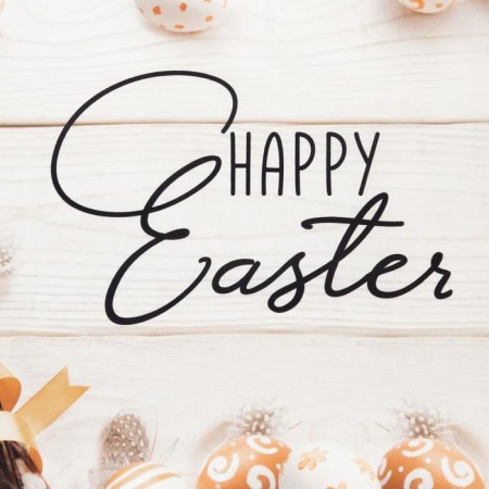 Ethel towel Happy Easter 40x73 cm, 100% HL, sarzha 190 g/m2-2