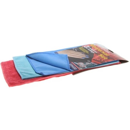 Microfiber "Universal Set", set of 3 pcs., 25x30, 30x30, 35x30 cm-1