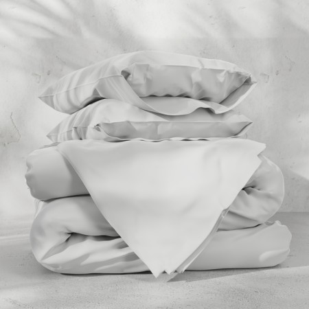 Bed linen Ethel Duet Tencel 155*210cm-2pcs, 230*245cm, 50*70cm-2pcs, white color-4