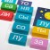 Logical set of "Reading syllables" 54 parts