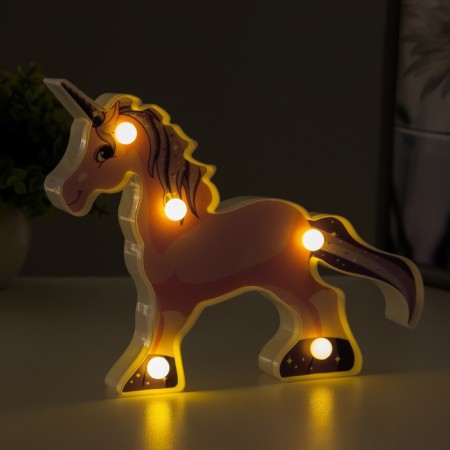 Nightlight "Fairytale unicorn" 5XLED batteries 2HAA MIX 21x3x17 cm Risalux-3
