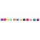 Fetir wheels for creativity and decor "circles", 250 pcs., Size 1 pc. - 2.5 cm, color mix
