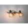 Wall lamp 2x60W E14, size 39x10x18.5 cm