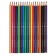 Pencils of 18 colors BrunovisConti. Funcolor, plastic, three -sided, mix