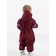 Combiason children's demi-season Rant Cyclone, height 92 cm, burgundy-red color