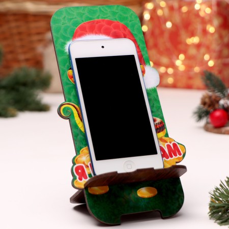 Stand for the phone "Snake 2025. I to money", 19 x 8cm-2