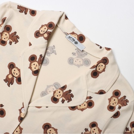 Пижама женская (рубашка и брюки) KAFTAN Чебурашка р. 48-50-7
