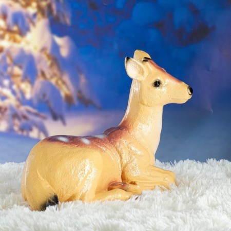 Figure for the site "Kosul" from gypsum good souvenirs, 27 cm, medium, brown-6