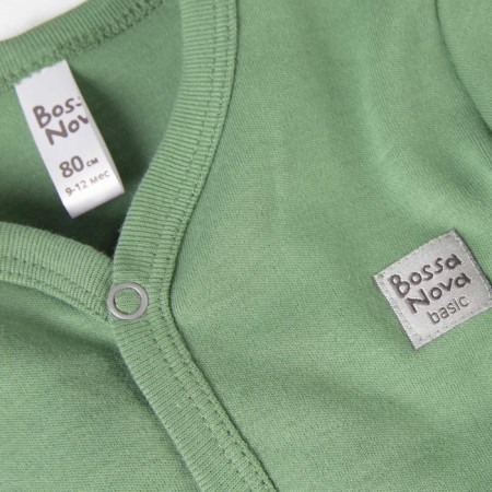 Details for children with open legs BASIC, height 62 cm, green color-2