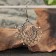 Earrings Amulet "Fern Fern", brass