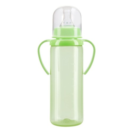 A bottle for feeding with handles, color, 250 ml, from 6 months, mix-2