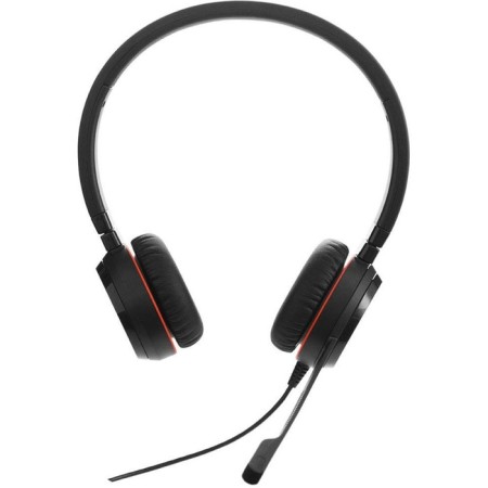 Headphones with a microphone Jabra Evolve 30 II MS Black 1.2M Faling USB headband (5399-823-309 10046-1