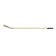 Radiator tundra, natural bristles, wooden handle, 1 ", 25 mm