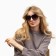Sunglasses "ONESUN", Duke 14 cm, width 14 cm, lens 5.5 x 6 cm, gradient lenses