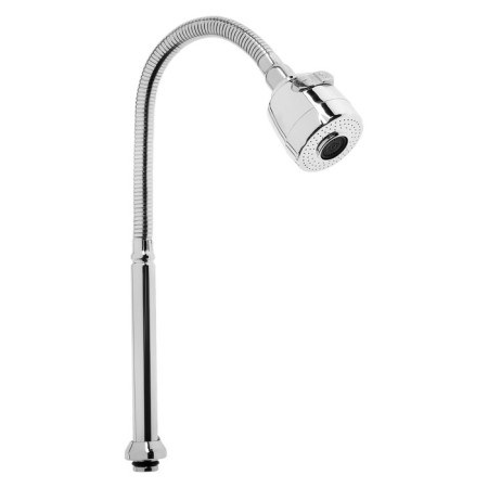 Pour for the Zein mixer, 3/4 ", flexible, 2-regime aerator, stainless steel, chrome-3