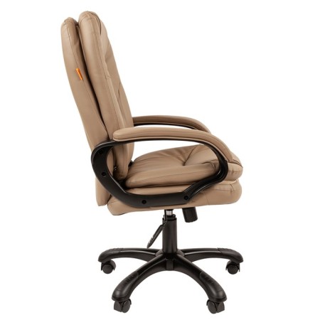 Chair Chairman 668 Eco -Premium beige, black plastic-2