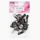 Automatic castle for lightning "Tractor", No. 8, 10 pcs, color black nickel