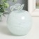 Souvenir Glass in glassbreaker "Apple" h 90 mm white