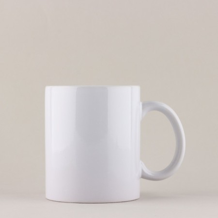 Ceramic Capibara mug, 320 ml, white color-2