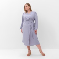 Women's dress Mist, Plus-Size, R.54, gray-blue
