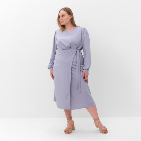 Women's dress Mist, Plus-Size, R.54, gray-blue