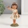 Polystone souvenir "Girl with a chick on the handle" 7.5x4x12.5 cm