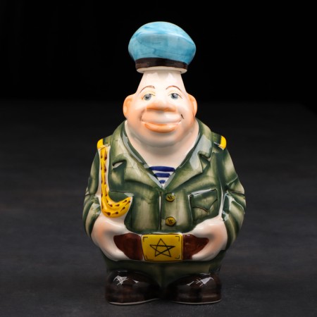 Porcelain Set: Snar "Dembel Airborne Forces", 0.5 l + 3 glasses, sleeve-1