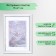 Photo frame Plastic "Gamma" 15x21 cm, matte silver