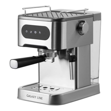 Coffee machine Galaxy Line Gl 0761, Rozhkaya, 1500 W, 1.5 L, CAPUCHURER, Silver-1