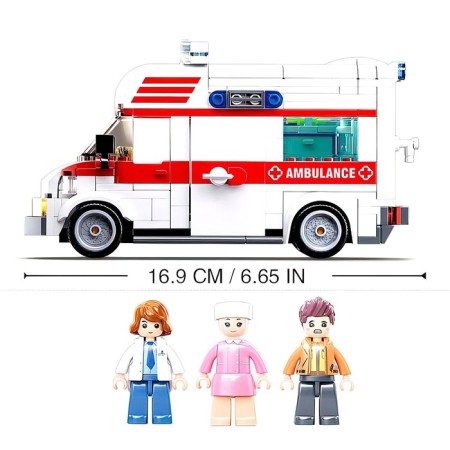Designer city "ambulance", 328 details-1