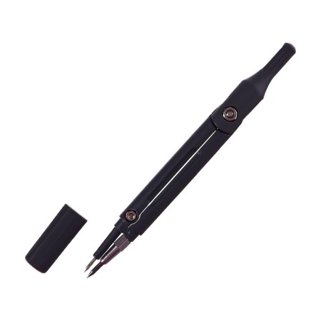 Metal circus 120mm with a cap, in a plastic pencil case-5
