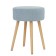 Carter stool, 350 × 350 × 470 mm, book, color gray-blue