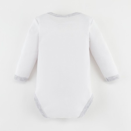 Body with DL. Sleeve crumb I am a "snowman", height 68-74 cm, white-6