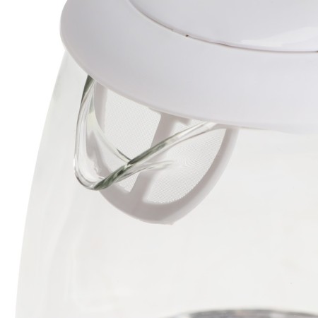 Electric kettle Willmark WEK-1708G, glass, 1.7 l, 2200 watts, led-lighting, white-3