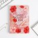 Diary in the gift box "since March 8", Flower, 80 sheets