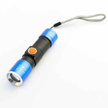Manual battery 3 watts, 800 mAh, XPE, ZOOM, 3 modes, 10.3 x 2.5 cm-2