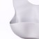 Bibslate for feeding silicone with pocket, gray color