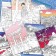 Japanese coloring "Immerse yourself in the winter fairy tale", 25 pictures
