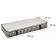 Cofr for storage "Petit", 107x46x15 cm, black and white