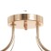 Augustine chandelier 2x40W E27 gold 58x13.5x23cm Ritter