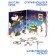 New Year's puzzle Metal "Advent Calendar", for the New Year