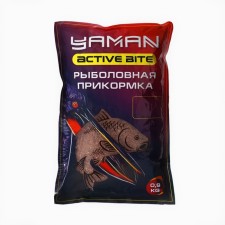 Bait Yaman Active Bite, Carp, Black Currant, Brown, 900 g