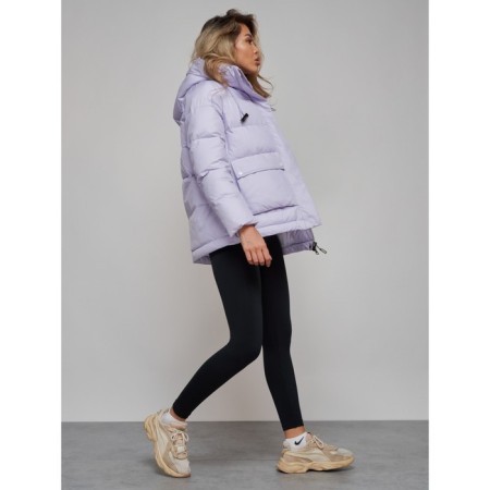 Winter jacket, size 44, purple color-19