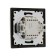 Luazon Lighting "Antei" switch, 10 A, 2 keys, hidden, black