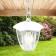 Lamp Garden Era E27, IP44, 40W, 177x164x526 mm, white