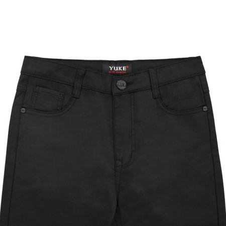 Pants for a boy, height 152 cm, black color-2