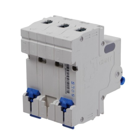 Automatic circuit breaker Chint NXB-63S, 3P, with 50 A, 4.5 ka-1