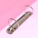 Folder on 2 rings A4 Calligrata, 40mm, 700mm, pocket at the end, pink lemonade