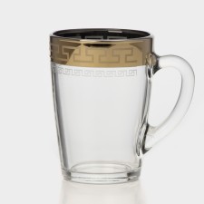 Glass Naero Glass, 300 ml, gold spraying color
